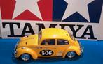 Vintage Tamiya M-02L chassis met een  Volkswagen Beetle kap, Hobby en Vrije tijd, Elektro, Verzenden, Zo goed als nieuw, Schaal 1:10