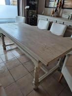 Vintage eiken tafel, Huis en Inrichting, Tafels | Eettafels, Ophalen, Zo goed als nieuw