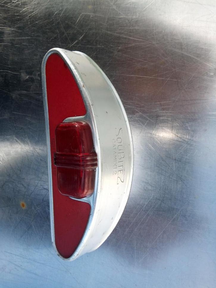 glace de feu lambretta, Vélos & Vélomoteurs, Pièces de cyclomoteur | Oldtimers & Ancêtres, Utilisé, Phare, Enlèvement ou Envoi