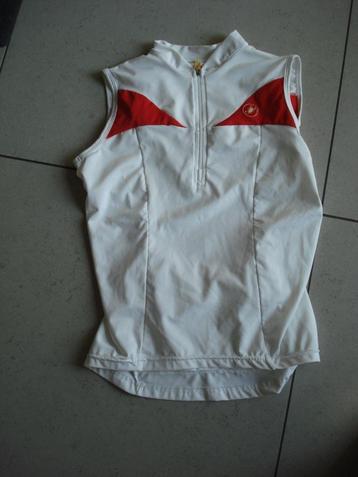 Castelli wit sporttruitje, dames. mt M beschikbaar voor biedingen