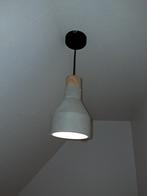 Hanglamp diameter 15 cm, Ophalen, Zo goed als nieuw, Hout