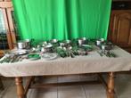 ARMOIRES, CASSEROLES, POÊLES, M, C, Maison & Meubles, Aluminium, Plaque céramique, Enlèvement, Utilisé