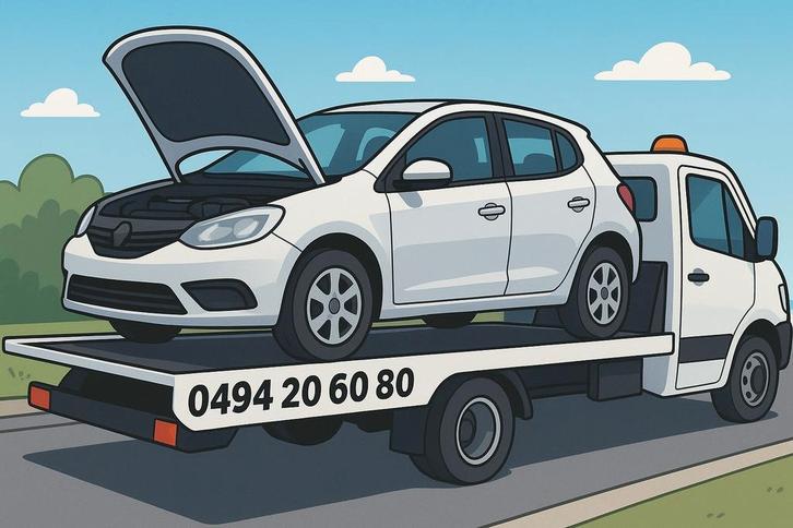 Dépannage  mons 24h7j, Auto diversen, Handleidingen en Instructieboekjes, Ophalen