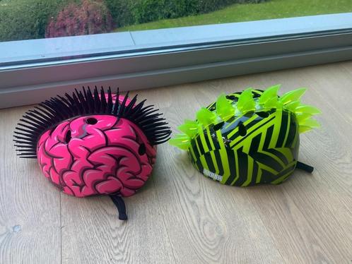 Coole skatehelm fietshelm met ledlichtjes, Sport en Fitness, Skateboarden, Zo goed als nieuw, Skateboard, Ophalen of Verzenden