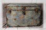 grote metalen kist, speciaal bewerkt, Antiek en Kunst, Ophalen