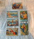6 oude Vintage Engelse postkaarten postcards post-kaart set, Seizoenen, 1960 tot 1980, Ongelopen, Ophalen of Verzenden