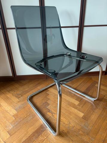 Chaise transparente Ikea quasi neuve  1 unite, Enlèvement, Comme neuf