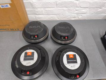 4 x jbl 2445j  16 ohm  origineel diafragma  beschikbaar voor biedingen