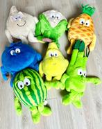 7 knuffels fruit/ groente, Ophalen of Verzenden, Zo goed als nieuw