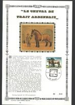 1976 Cheval de trait Ardennais, Envoi