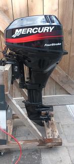 Mercury 15pk 4 takt, Watersport en Boten, Buiten- en Binnenboordmotoren, Ophalen, 10 tot 30 pk, Zo goed als nieuw, Elektrische start