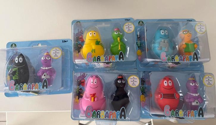 Barpapapa Lot de barbapapa tous les personnages neuf, Verzamelen, Poppetjes en Figuurtjes, Nieuw, Ophalen
