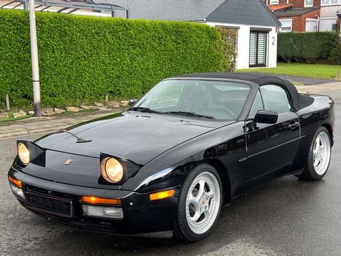 PORSCHE 944 3.0i 02/91 101000MILES CABRIO AIRCO CUIR RÉGU !, Auto's, Porsche, Bedrijf, Te koop, Benzine, Cabriolet, 3 deurs, Handgeschakeld