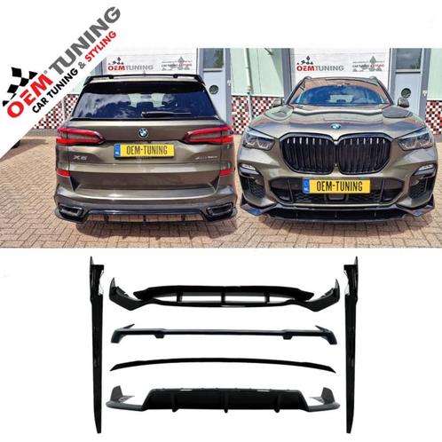 BMW X5 G05 Aero pakket | 18-23 | M Tech | hoogglans zwart |, Auto-onderdelen, Carrosserie, Bumper, BMW, Links, Rechts, Nieuw, Ophalen of Verzenden