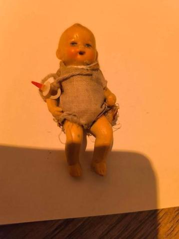 Mini poupon ancien en porcelaine, Enlèvement ou Envoi
