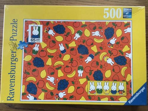 Puzzel Ravensburger 500 stukjes Fruitig Nijntje (NIEUW), Hobby & Loisirs créatifs, Sport cérébral & Puzzles, Neuf, Puzzle, 500 à 1500 pièces