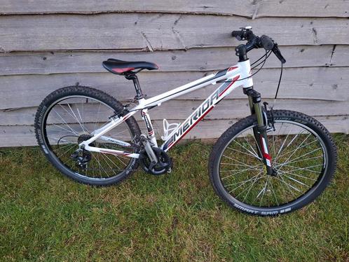 Merida matts 10 (kindermaat), Fietsen en Brommers, Fietsen | Mountainbikes en ATB, Gebruikt, Merida, Minder dan 45 cm, Hardtail