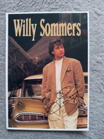 Willy Sommers fotokaart met handtekening, Envoi