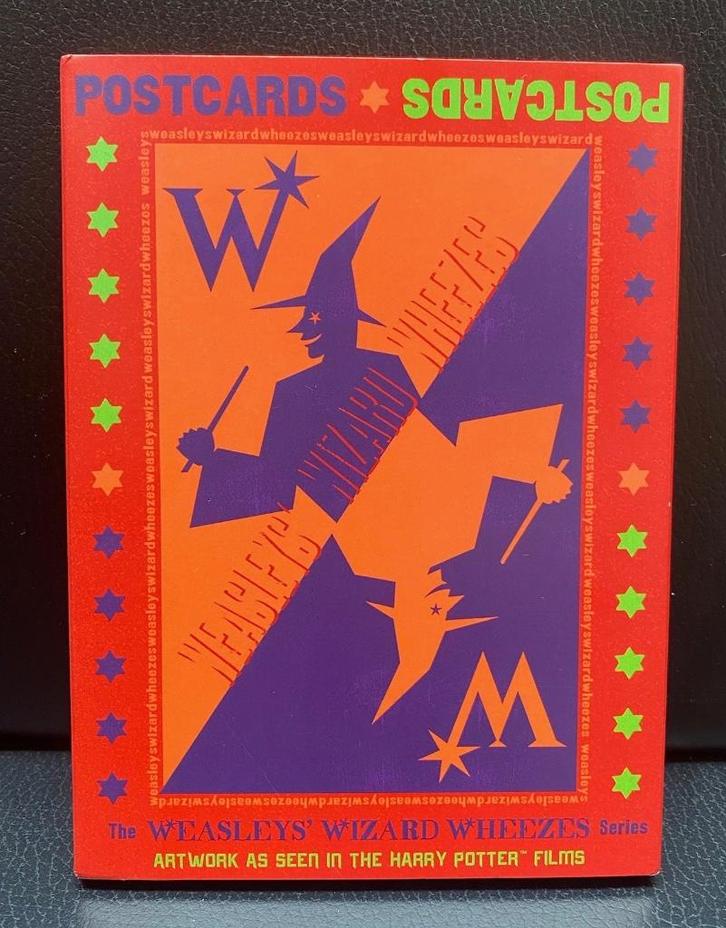 Harry Potter Mina Lima postkaarten, Collections, Harry Potter, Comme neuf, Ustensile, Enlèvement ou Envoi