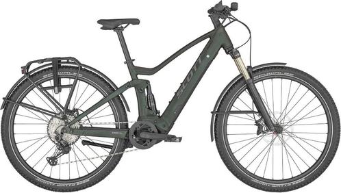Scott Axis eRIDE FS 20 625Wh Green Laatste stuks!, Fietsen en Brommers, Fietsen | Mountainbikes en ATB, Nieuw, Gazelle, Fully