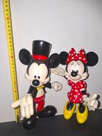 Mickey en minnie mouse beelden, Ophalen of Verzenden, Mickey Mouse, Zo goed als nieuw, Beeldje of Figuurtje