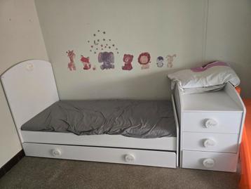 Alles compleet kinderkamer, Enlèvement, Comme neuf, Matelas