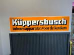 Kuppersbusch oude reclame lichtbak, Ophalen of Verzenden, Gebruikt, Lichtbak of (neon) lamp