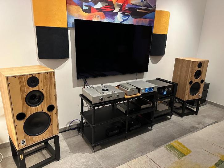 Harbeth M40.3 XD, Audio, Tv en Foto, Luidsprekerboxen, Zo goed als nieuw, Front, Rear of Stereo speakers, 120 watt of meer, Overige merken
