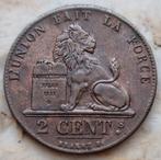 2 Cent 1847 Leopold I / Mooie kwaliteit, Enlèvement ou Envoi, Monnaie en vrac, Autre