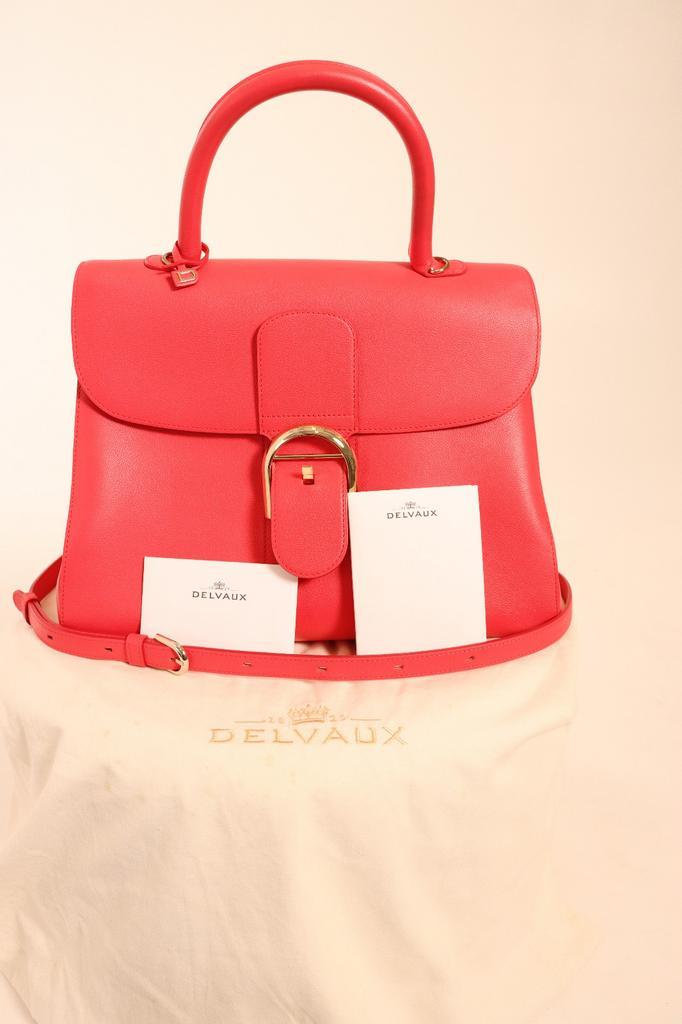 Delvaux Brillant GM, Bijoux, Sacs & Beauté, Sacs | Sacs Femme, Neuf, Rouge, Enlèvement ou Envoi