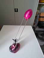 Fuchsia verstelbare bureaulamp, Gebruikt, Ophalen of Verzenden, Modern, Minder dan 50 cm