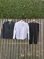 Kostuum zwart + wit hemd, H&m, Jongen of Meisje, Gebruikt, Ophalen of Verzenden