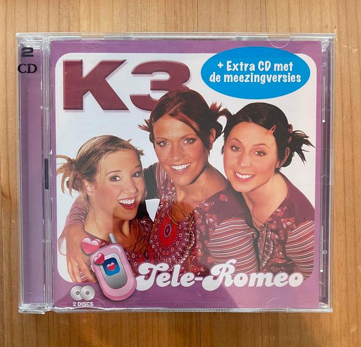 K3 - Tele-romeo (dubbele karaoke uitgave), Cd's en Dvd's, Cd's | Kinderen en Jeugd, Gebruikt, Muziek, Boxset, Ophalen of Verzenden
