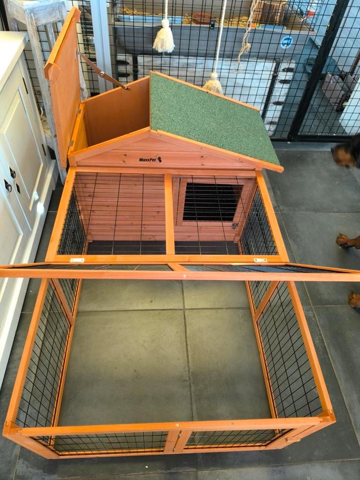 NIEUW Cavia hok met ren.... Foto is voorbeeld, Dieren en Toebehoren, Knaagdieren en Konijnen | Hokken en Kooien, Hok, Cavia, Ophalen