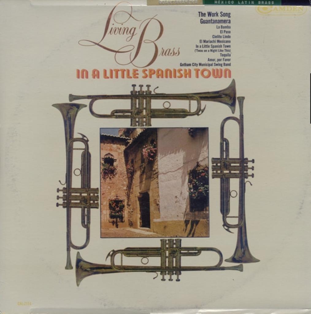 Living Brass – In A Little Spanish Town - Lp = Mint, 1960 tot 1980, Ophalen of Verzenden, Zo goed als nieuw, 12 inch