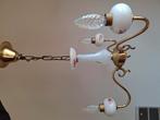 Luster 3 armen met porcelain, Enlèvement, Comme neuf
