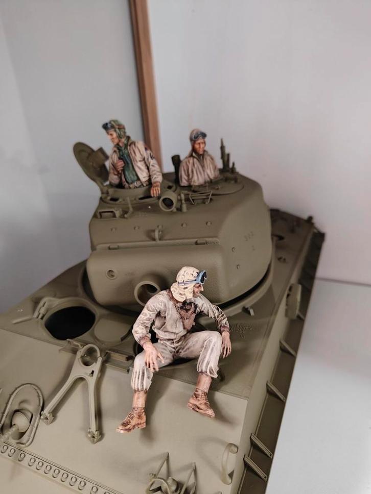 1/16 I Love Kit Sherman M4A3E8, Hobby en Vrije tijd, Modelbouw | Figuren en Diorama's, Zo goed als nieuw, Ophalen of Verzenden