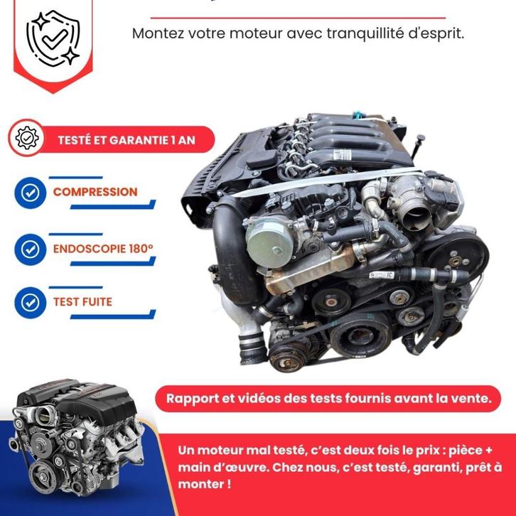 Complete motor Bmw 530d E60 3.0d 4x4 231cv, Auto-onderdelen, Motor en Toebehoren, BMW, Nieuw, Ophalen of Verzenden