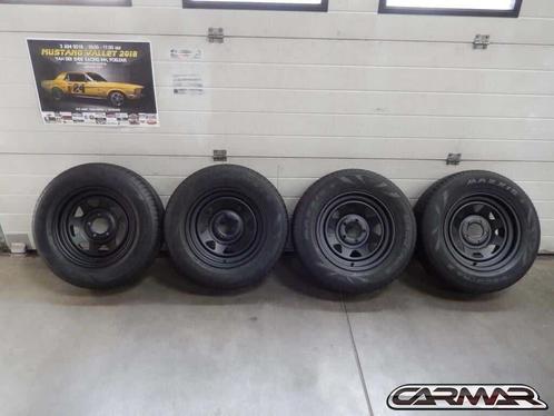 15'' Ford Mustang wielen (staal) '69-'73 - Maxxis banden, Auto-onderdelen, Banden en Velgen, Banden en Velgen, 15 inch, 215 mm