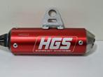 * KTM SX50/HQV TC50/GASGAS MC50 HGS UITLAATDEMPER ROOD **, Motoren, Onderdelen | Overige, Ophalen of Verzenden, Nieuw