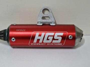 * KTM SX50/HQV TC50/GASGAS MC50 HGS UITLAATDEMPER ROOD ** beschikbaar voor biedingen