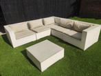 Loungeset terras, Tuin en Terras, Tuinsets en Loungesets, Ophalen, Gebruikt, 6 zitplaatsen, Loungeset