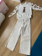 Prachtige setje met goud print, Kleding | Dames, Jumpsuits, Ophalen, Zo goed als nieuw