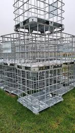 Cages IBC avec palette en métal ou en plastique, Bricolage & Construction, Comme neuf, Boîte ou Caisse, 50 cm ou plus, Enlèvement