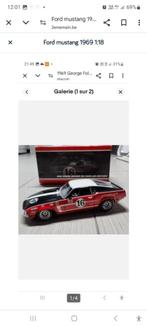 Ford mustang.1969 Gorge follmer 1/18, Ophalen, Nieuw, Welly