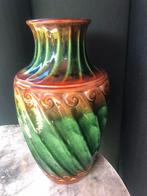 ART DECO VAAS KERAMIEK HOOGTE 42 CM PUNTGAAF, Ophalen of Verzenden