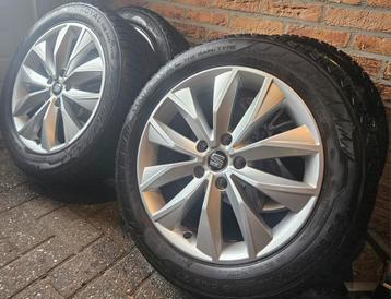 17 inch Seat Ateca Winterset 5x112 Uniroyal 7-8mm profiel  beschikbaar voor biedingen