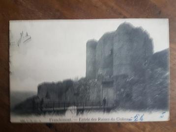 Carte postale Franchimont Entrée des Ruines du Château, Enlèvement ou Envoi, Avant 1920, Affranchie, Liège