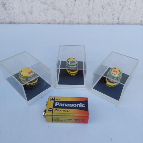 SENNA 1/12 JF CREATIONS HONDA MCLAREN RENAULT FW 16 HELMEN, Verzamelen, Automerken, Motoren en Formule 1, Gebruikt, Ophalen of Verzenden