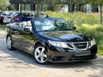 Modèle FaceLift convertible linéaire Saab 9-3 1.9 TiD *, Autos, Saab, 5 places, Cuir, Noir, Achat